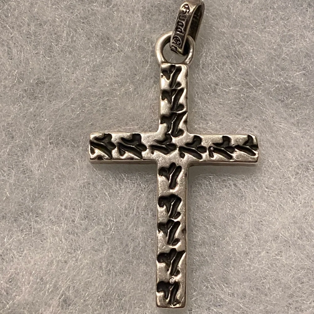Good Art HLYWD |sterling Silver handmade Cross